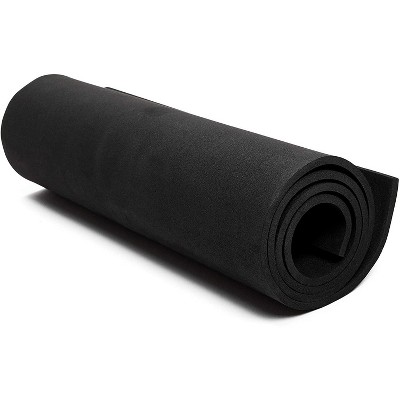 Black Craft Foam Roll, EVA Foam Sheet (5mm, 13.75 x 39 In)