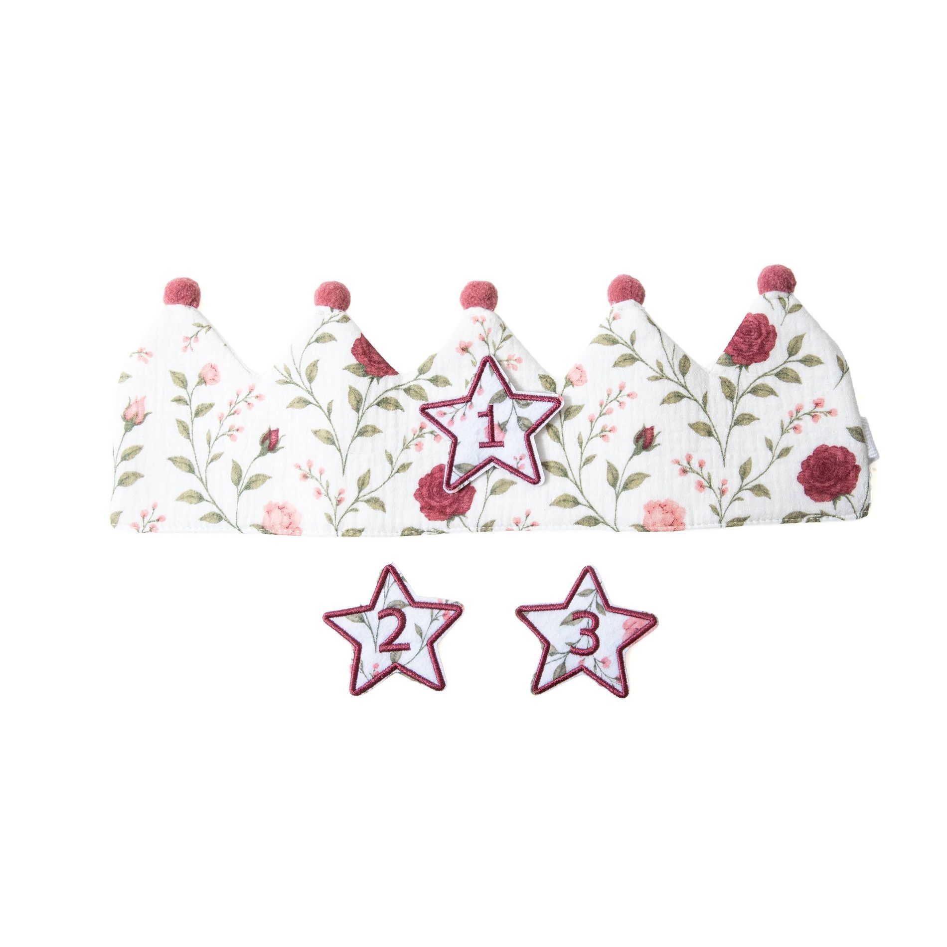 Picolette by Olivia Culpo Birthday Crown Photo Prop - Pink