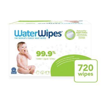 WaterWipes Biodegradable Textured Clean Toddler & Baby Wipes - 720ct