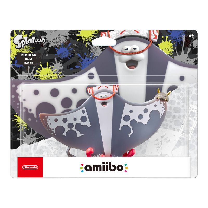 Nintendo Splatoon Series amiibo Figure - Big Man, 1 of 3
