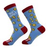 Crazy Dog T-Shirts Women's Whats Poppin Socks Funny Sarcastic Popcorn Graphic Novelty Footwear - 2 of 4