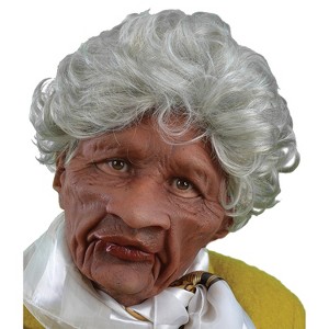Zagone Studios Womens Old Lady Auntie Costume Mask - 14 in. - Beige - 1 of 1