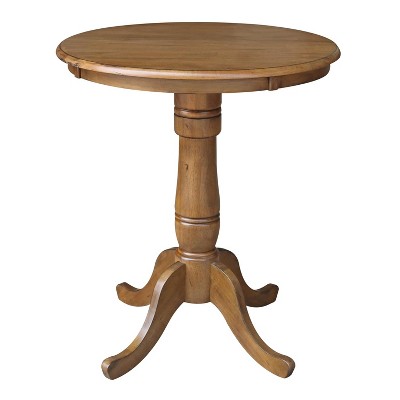 International Concepts 30" Round Top Pedestal Table - 34.9"H