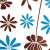 Slickblue Pleasant Flourish Vinyl Wall Decals – Stickers for Smooth Surfaces and Stylish Home Décor, 13" x 23.5" - 2 of 3