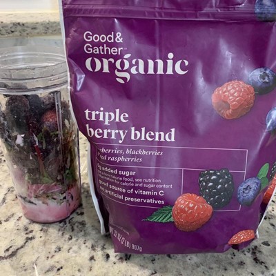 Organic Frozen Triple Berry Blend - 32oz - Good & Gather™ : Target