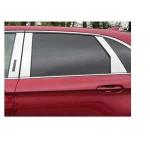 QAA is Compatible with 2015-2020 Ford Edge 6 Piece Stainless Pillar Post Trim, Includes keyless Entry Access PP55611 - 1 of 4