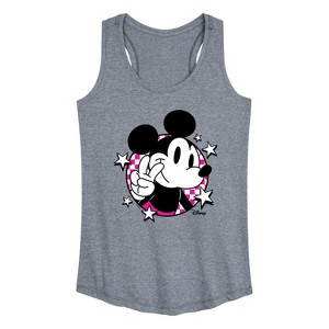 Women's - Disney - Mickey & Friends Graphic Racerback Tank - 1 of 4