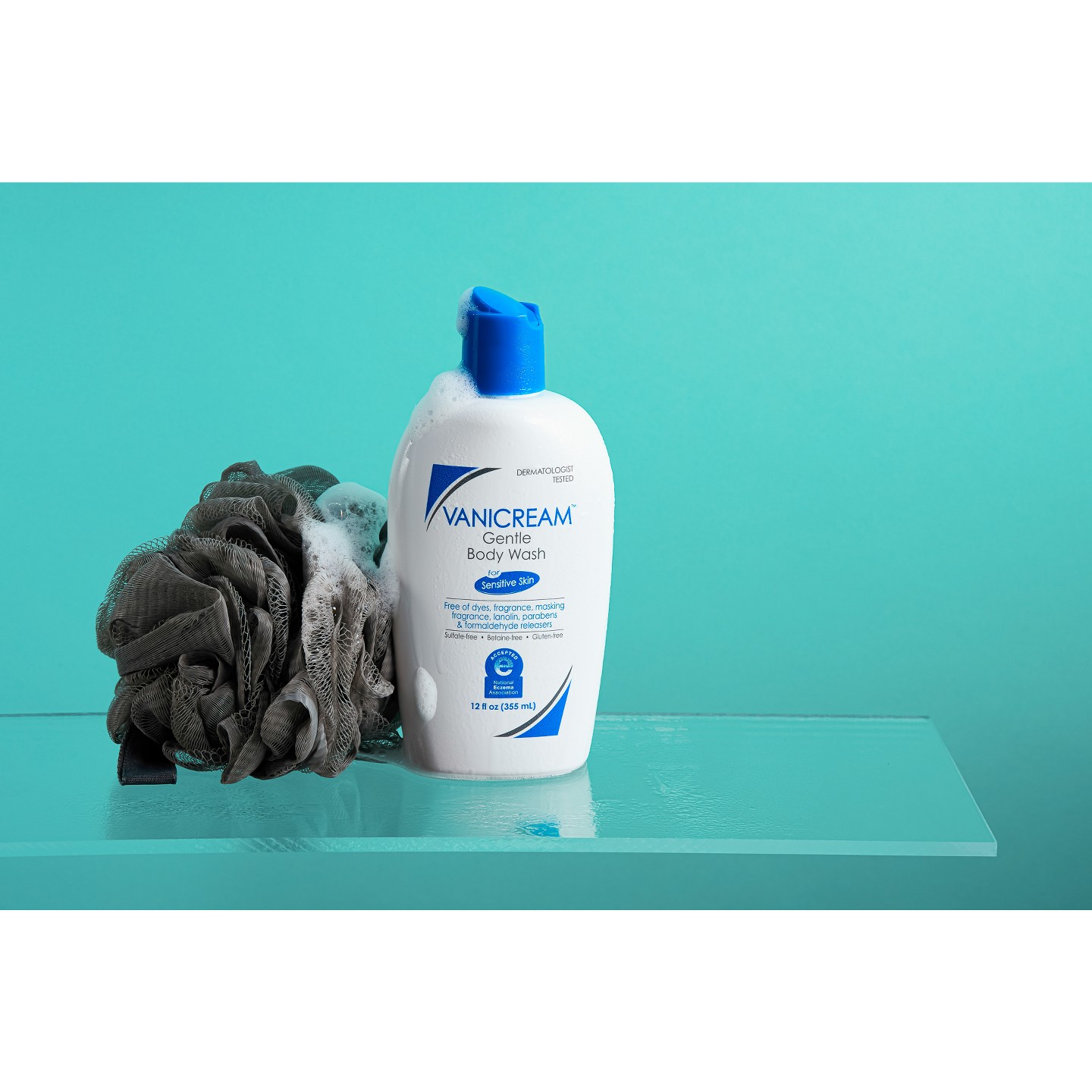 Мягкий гель для душа Vanicream для чувствительной кожи, 12 fl oz — фото 4