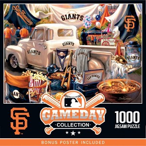 MasterPieces 1000 Piece Jigsaw Puzzle - MLB San Francisco Giants Gameday - 1 of 4