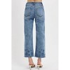 Women's Crop Wide Cut Out Detail Jeans - RISEN - 2 of 4