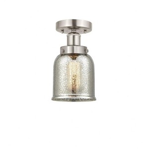 Bell - 1 Light Semi-Flush Mount In Industrial Style-8.25 Inches Tall and 6.5 Inches Wide - 1 of 1
