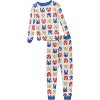 Sonic The Hedgehog Little/Big Boy's 4-Piece Cotton Pajama Set - 3 of 4