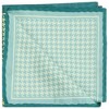 INSPIRE CHIC Men's Houndstooth Self-Fold Pocket Square for Suit 1 Pcs - 4 of 4