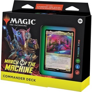 Magic The Gathering Magic: The Gathering March of the Machine Commander Deck Tinker Time + Collector Booster Sample Pack - 1 of 4