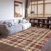 Hallway Runner Rug Washable Vintage Distressed Area Rugs Non Slip Laundry Rug Runner Floor Carpet Runners for Hallways Entryway Laundry - 2 of 4