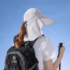 Anna-Kaci Women Ponytail Sun Hat Wide Brim Sun Hat with Flap Packable Adjustable Summer Beach Hat - 4 of 4