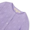 Hope & Henry Girls' Scallop Edge Mesh Dot Cardigan, Infant - 2 of 4