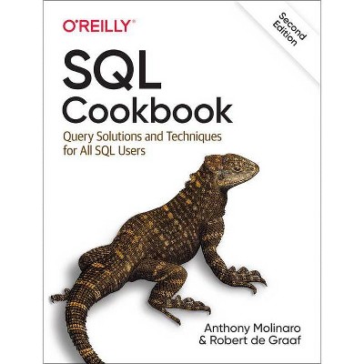 SQL Cookbook - 2nd Edition by  Anthony Molinaro & Robert de Graaf (Paperback)