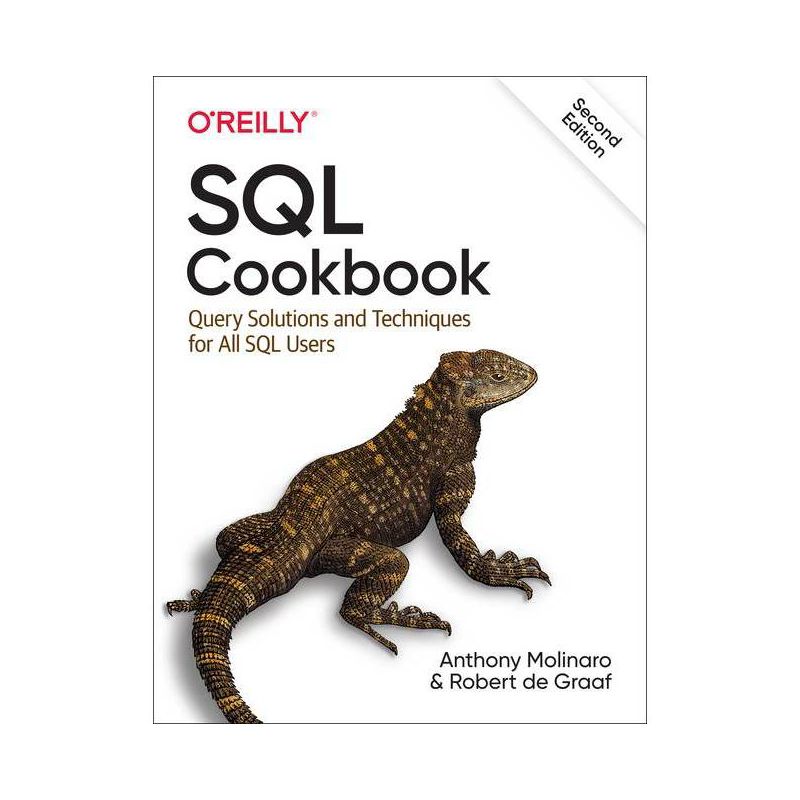 SQL Cookbook - 2nd Edition by  Anthony Molinaro & Robert de Graaf (Paperback), 1 of 2