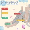 Toddler Playset with Slide,Toddler Slide,Slide for Kids with Basketball Hoop,Ball,Ring Toss,Kids Slide Toddler Playground Toddler Slide - 3 of 4