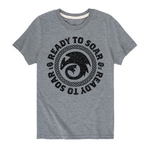 Boys' - How to Train Your Dragon - Ready To Soar Short Sleeve Graphic T-Shirt - 1 of 3