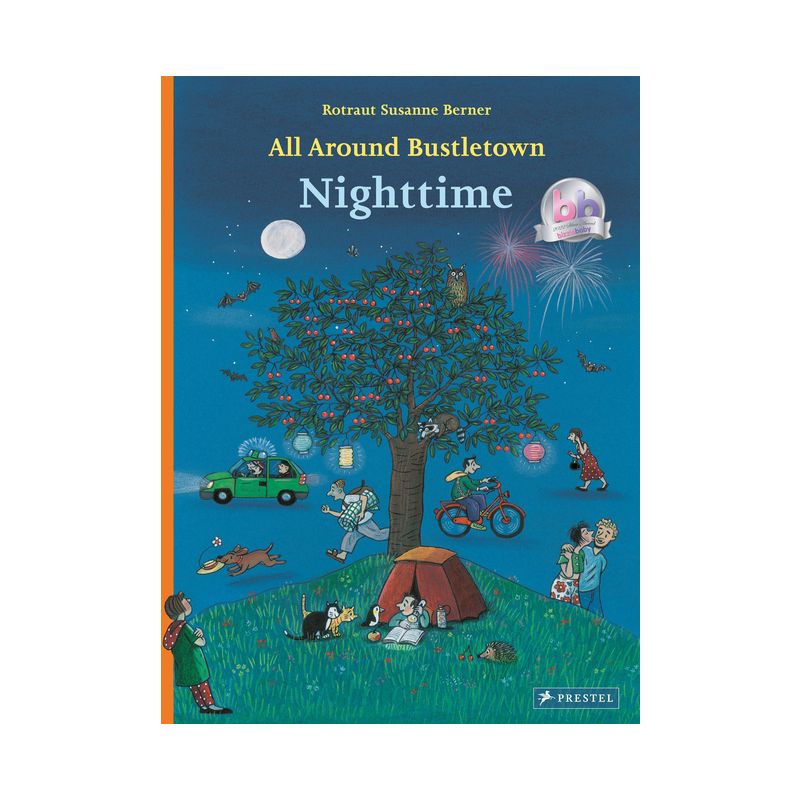 All Around Bustletown: Nighttime - by  Rotraut Susanne Berner (Board Book), 1 of 2