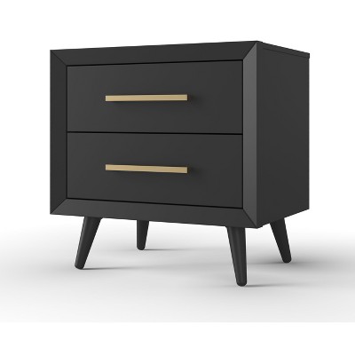 Child Craft Cranbrook 2 Drawer Nightstand for Nursery or Bedroom, Large Storage Drawers, Made of Sturdy Pinewood, Non-Toxic, Baby Safe Finish
