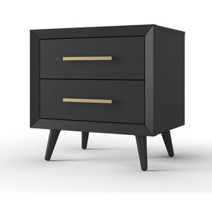 Child Craft Cranbrook 2 Drawer Nightstand for Nursery or Bedroom, Large Storage Drawers, Made of Sturdy Pinewood, Non-Toxic, Baby Safe Finish - 1 of 4
