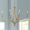 Minka Lavery Brushed Honey Gold Chandelier 40" Wide Modern 6-Light Fixture for Dining Room House Foyer Kitchen Entryway Bedroom - image 2 of 4