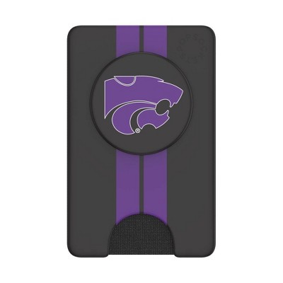 NCAA Kansas State Wildcats PopSockets PopWallet+ (with PopTop)