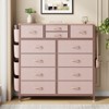 Gikpal 12 Drawer Dresser for Bedroom, Cupboards & Cabinets, Tall Dressers & Chests of Drawers for Bedroom, Side Pockets and Hooks, Living Room - 2 of 4