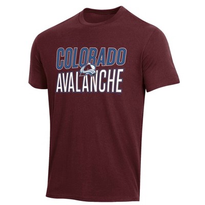 Nhl Colorado Avalanche Women's Gray Short Sleeve Fashion T-shirt : Target