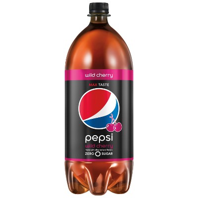 Pepsi 0 Sugar Wild Cherry Cola - 2 L Bottle