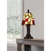 Cal Lighting BO-3114AC 25W Metal/Resin Tiffany Accent Lamp - 4 of 4