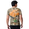 Jurassic Park Blaze Orange Logo Men's Camo Crew Neck Short Sleeve T-shirt - 2 of 4