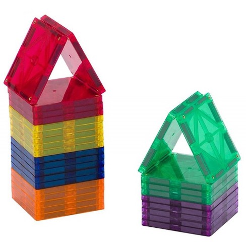 Magnetic building cheap blocks target