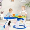 Infans 3 in 1 Baby Stationary Activity Center Walk-Around Kids Play Table Set - 3 of 4