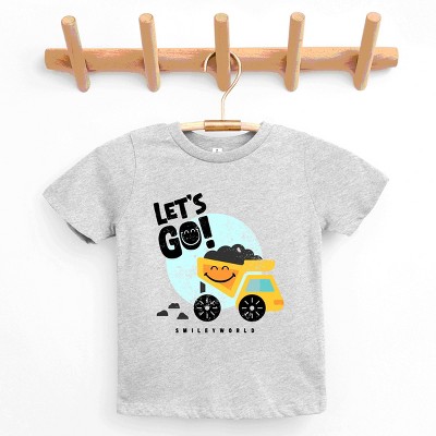 The Juniper Shop SmileyWorld Let's Go Dump Truck Youth Short Sleeve Tee