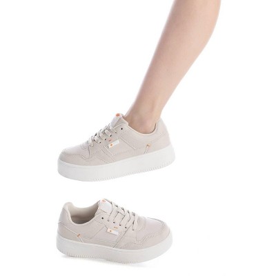 Женские кроссовки Refresh Shoes Refresh Women's Casual Platform Sneakers 172410 Beige 6 — фото 2