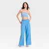 Women's Woven Bandeau Bralette - Colsie™ - 3 of 4