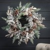 25"H Sullivans Frosted Berry Wreath, Multicolored Winter Wreaths For Front Door - 3 of 3
