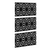 Dovelina Metal Outdoor Wall Sign Panels Decorative Screen - 3 Panels - 2 of 4