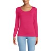 Lands' End Women's Long Sleeve Lightweight Jersey Scoop Neck T-Shirt - image 3 of 3