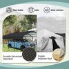 Gulches Metal Carport 12x20, Heavy Duty Outdoor Storage Canopy, Multi-Use Garage Shed for Car & Truck, Galvanized Steel Roof, Gray - 2 of 4