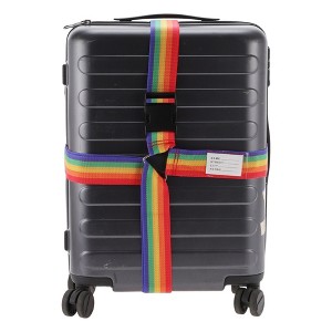 Unique Bargains Adjustable Luggage Straps 165.35" Length - 1 of 4