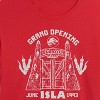 Women's - Jurassic Park - Isla Nublar Grand Opening Cropped Graphic T-Shirt - 2 of 4