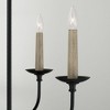 Capital Lighting Wilder 4 - Light Chandelier in  Matte Black - 3 of 4