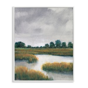Stupell Industries Cloudy Rural Marsh Landscape, 24" x 30" - 1 of 4