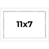PosterPalooza | Photo Size Shadow Box 3/4" Depth White Picture Frame - UV Acrylic, Backing, Hanging Hardware - 2 of 4