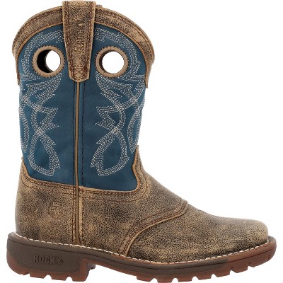 Kids Rocky Little Kids’ Legacy 32 Waterproof Western Boot